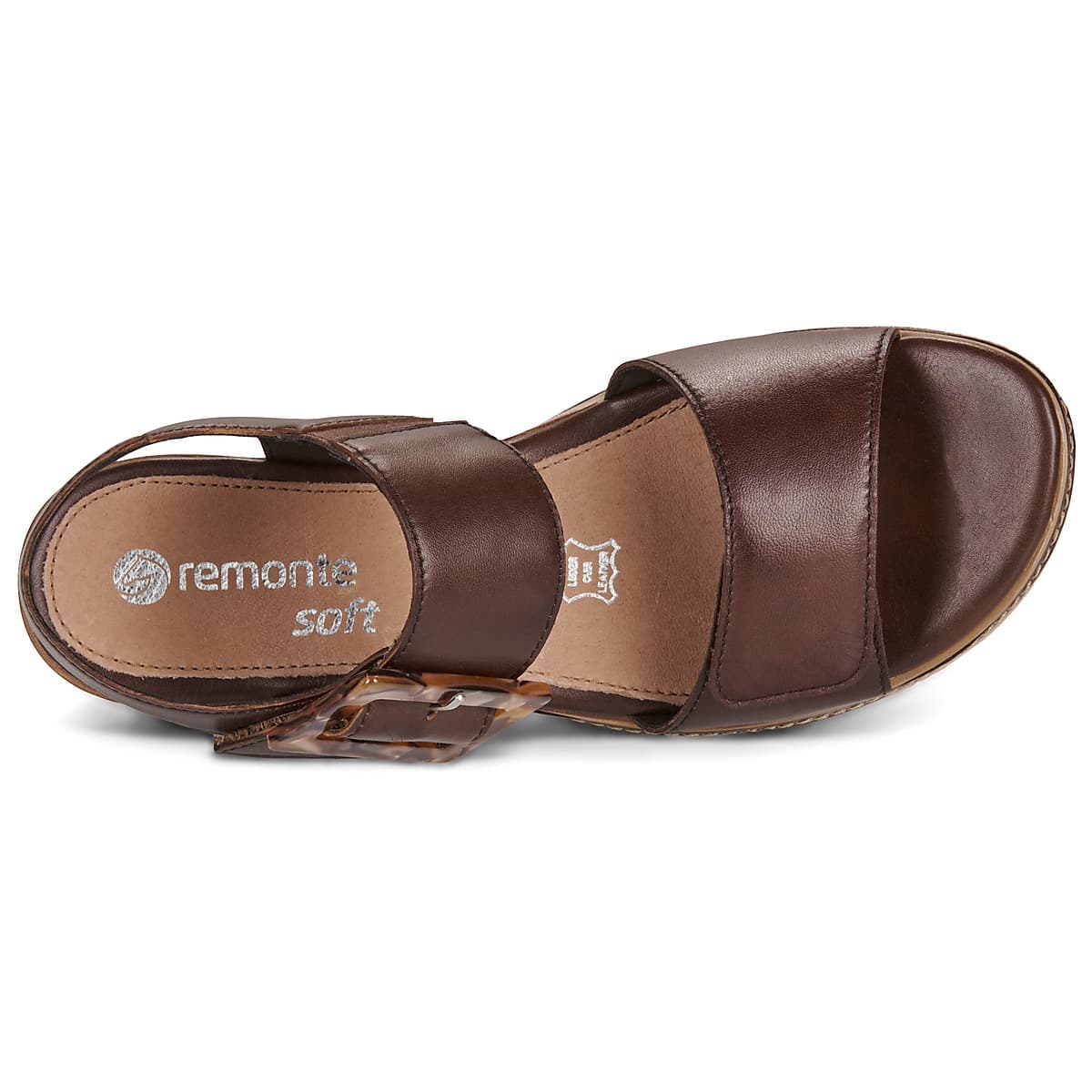 Women's Platforms Remonte Brown