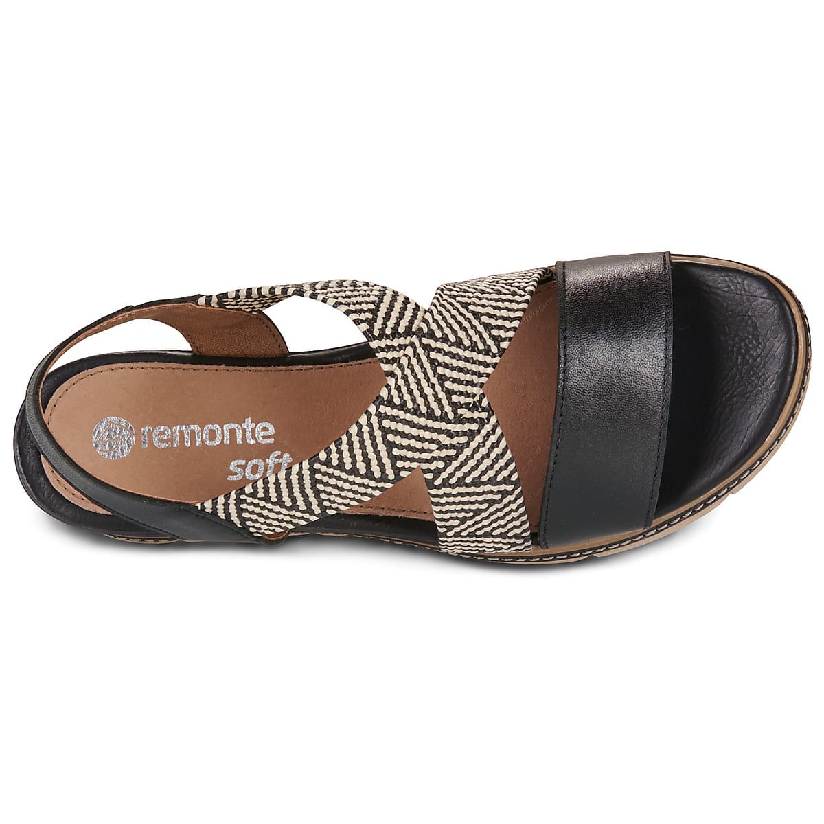 Women's Platforms Remonte Black