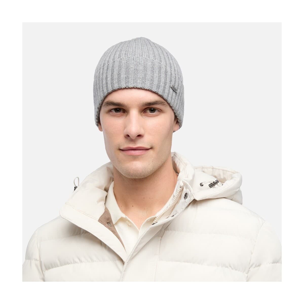 Men's Beanies Geox Gray
