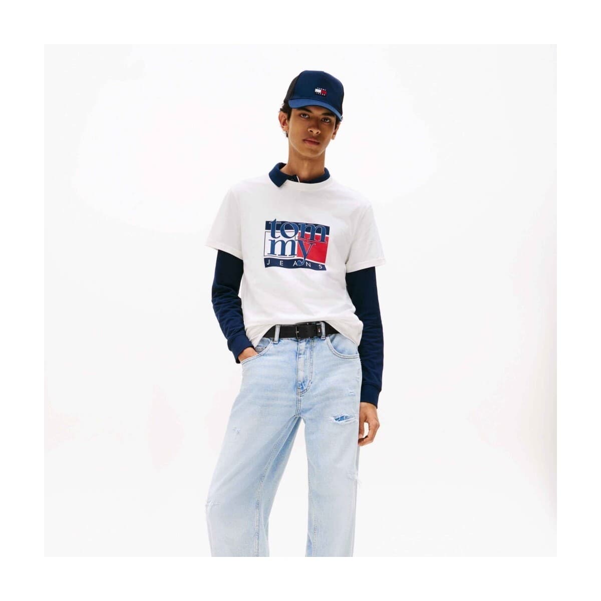 Men's T-Shirts Tommy Jeans White