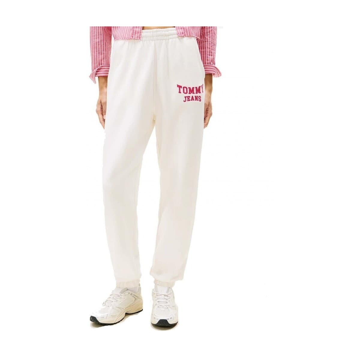 Women's Pants Tommy Jeans White