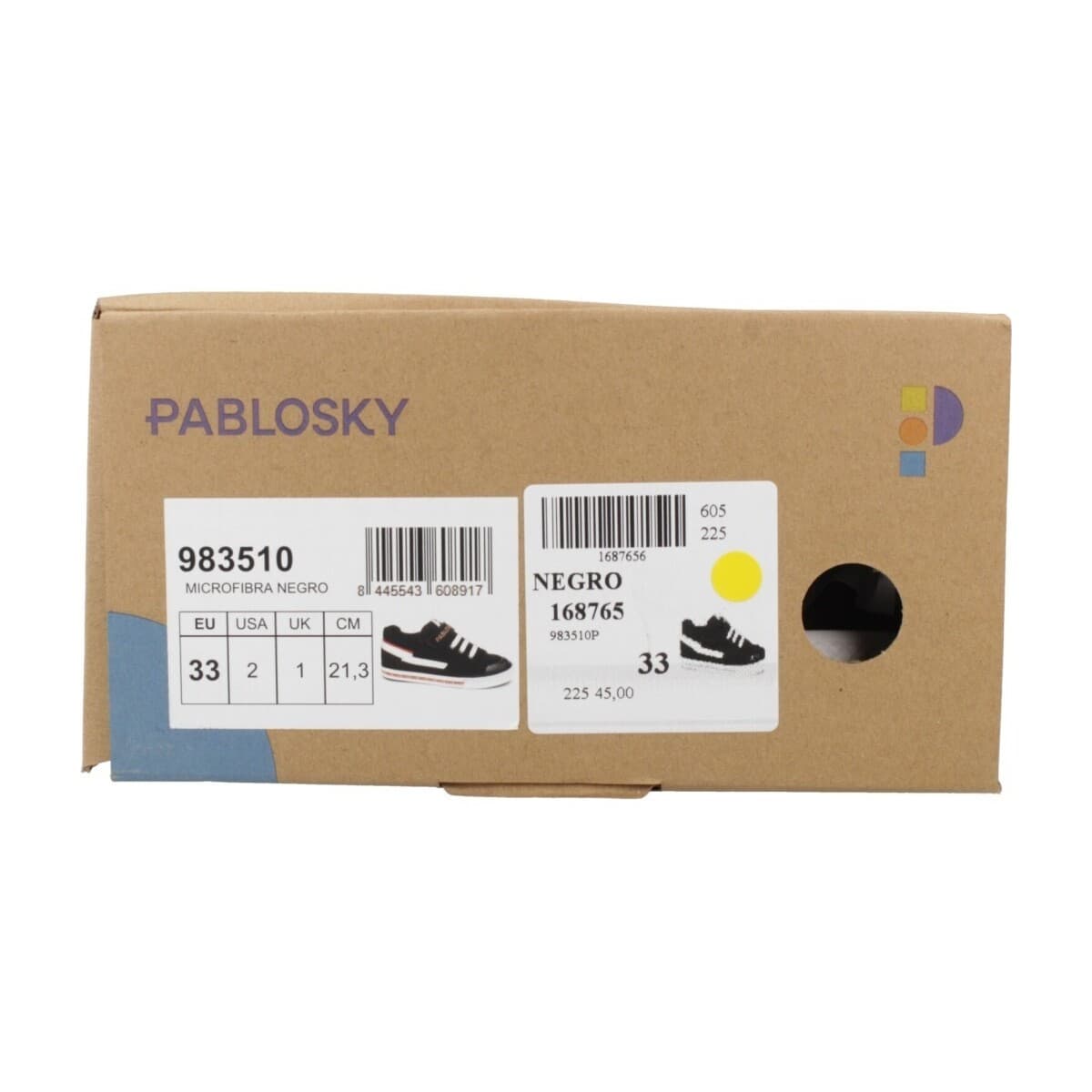 Boys' Sneakers Pablosky Black