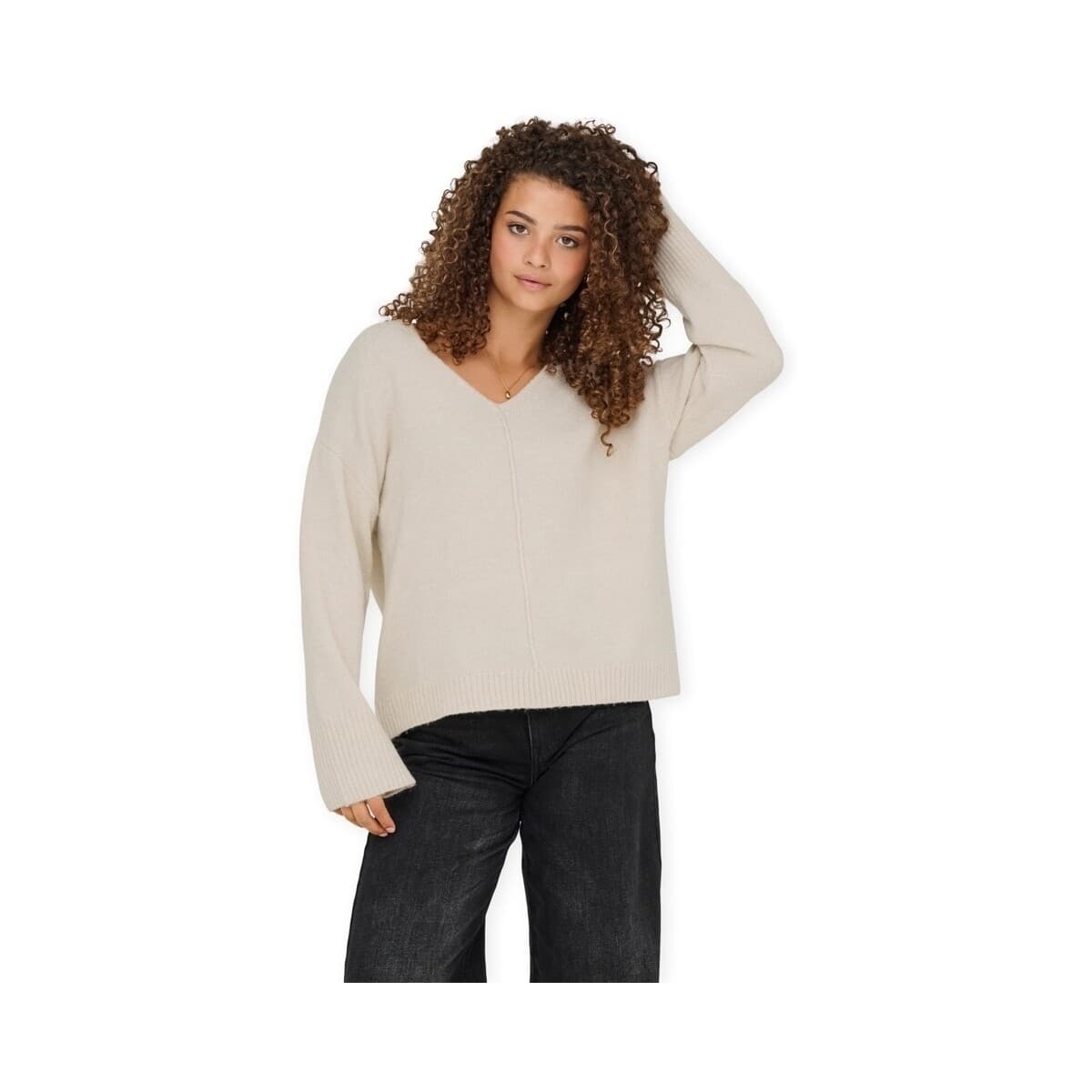 Women's Sweaters Only Beige