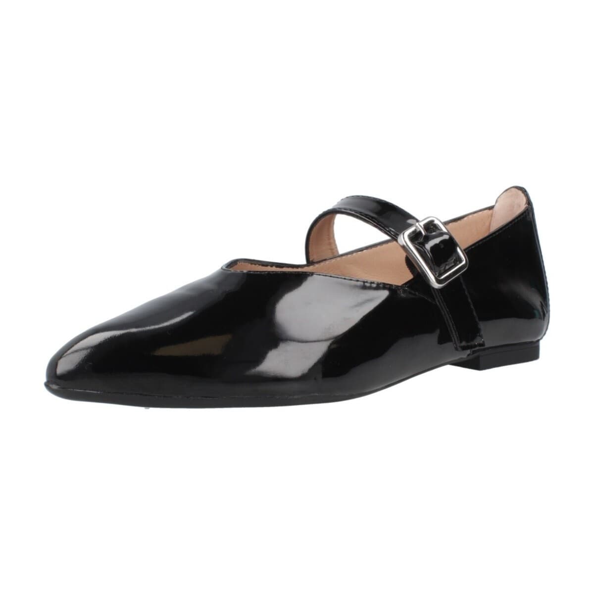 Women's Ballet Flats Unisa Black
