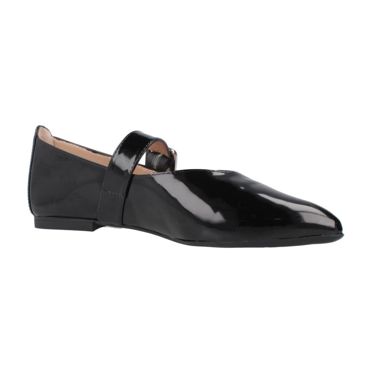 Women's Ballet Flats Unisa Black