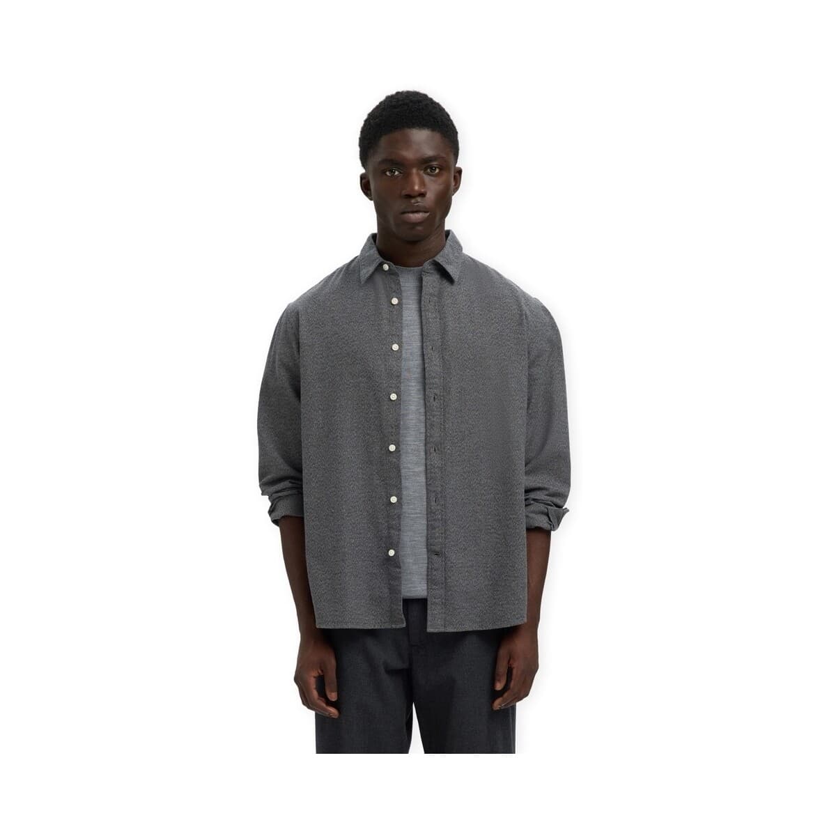 Men's Shirts Selected Gray