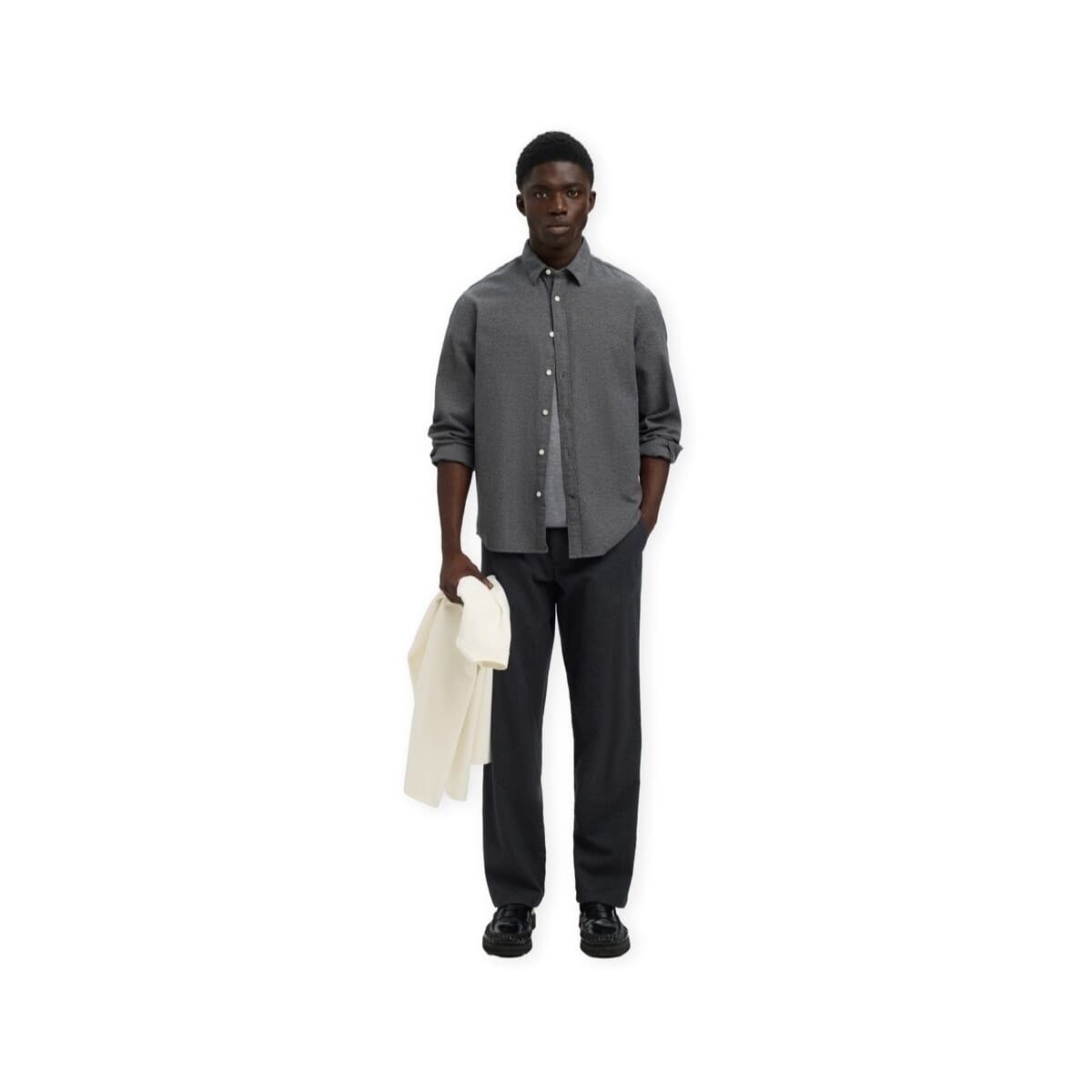 Men's Shirts Selected Gray