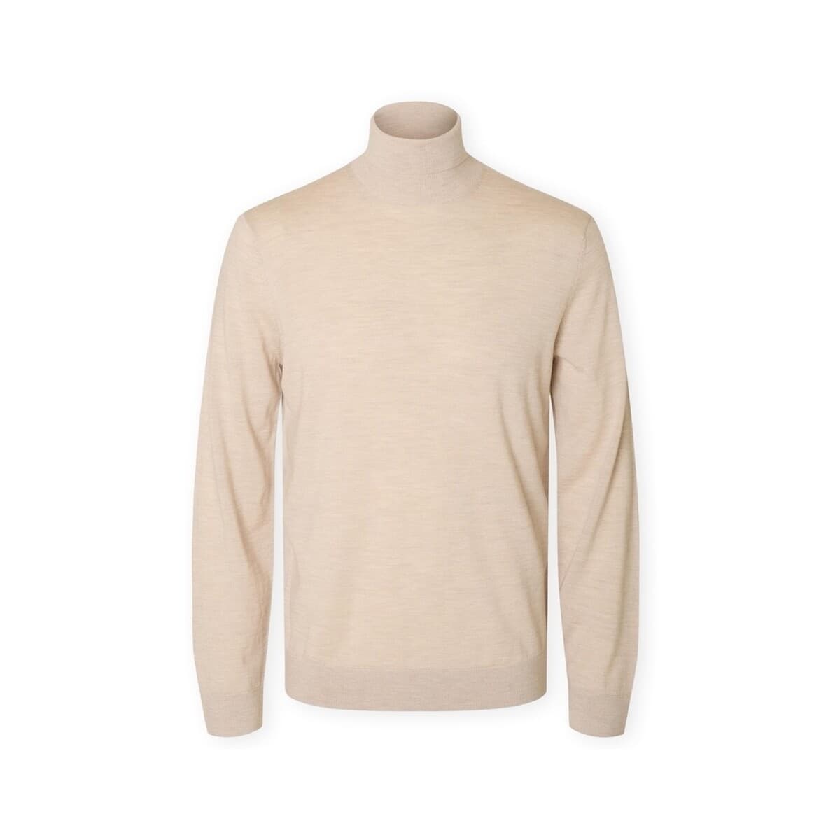 Men's Sweaters Selected Beige