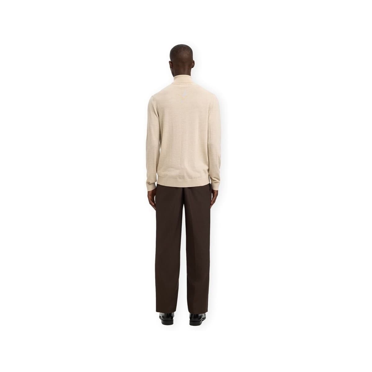 Men's Sweaters Selected Beige