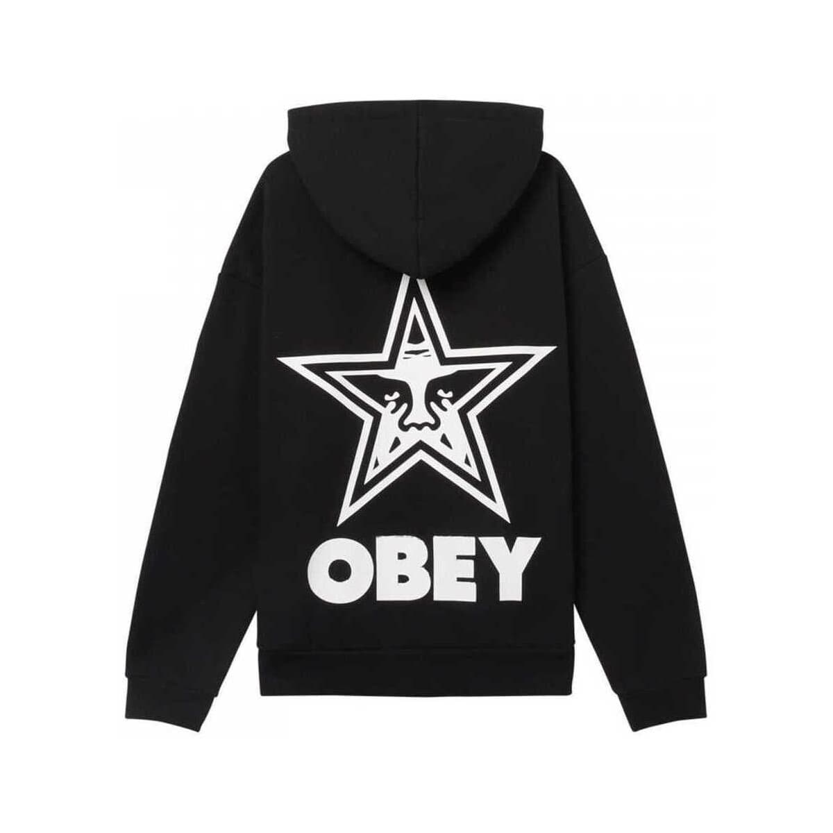Men's Sweatshirts Obey Black