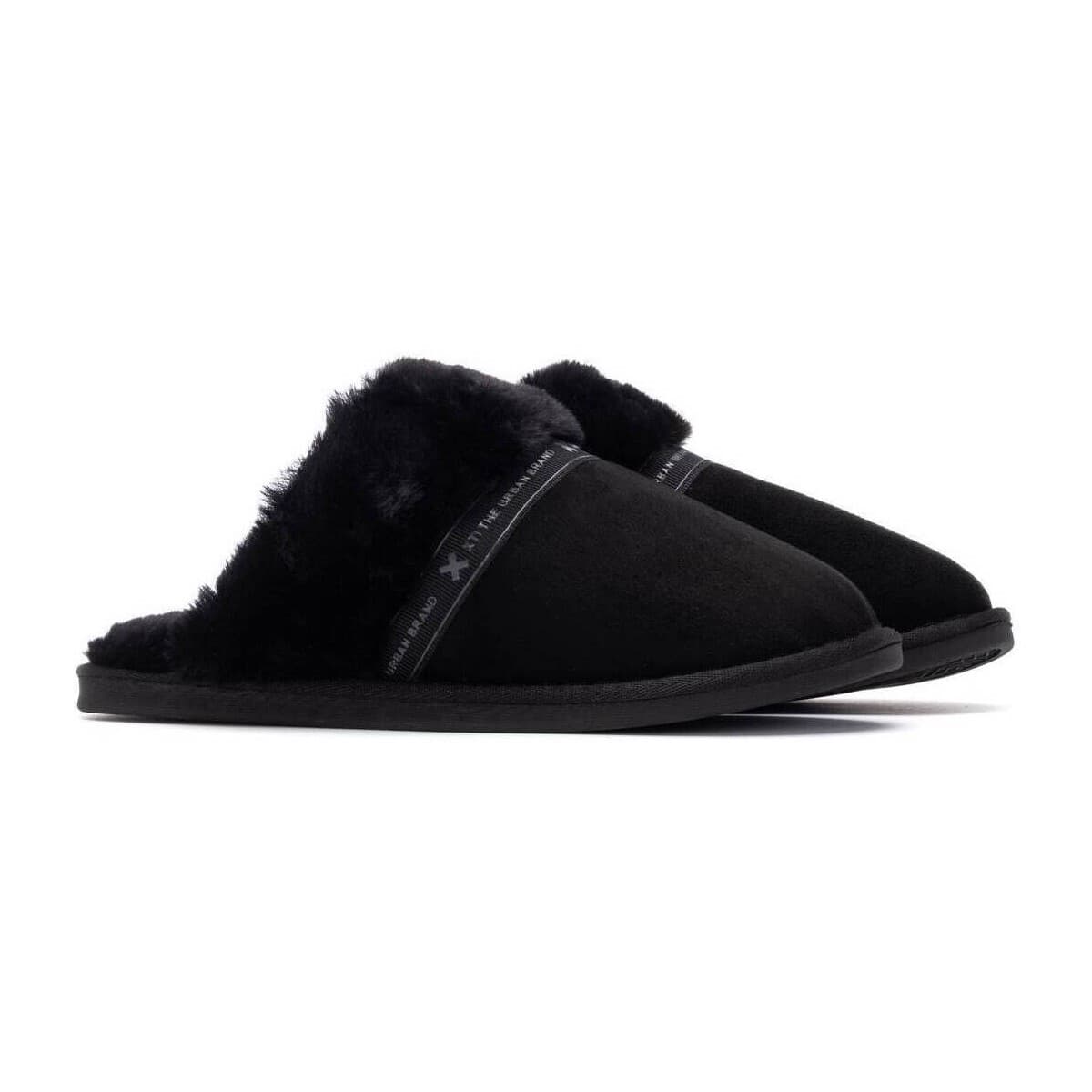Men's House Slippers Xti Black