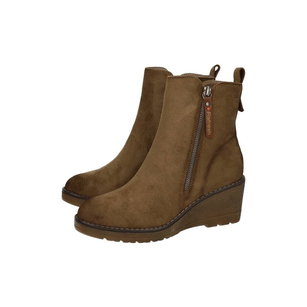 Women's Ankle Boots Refresh Brown