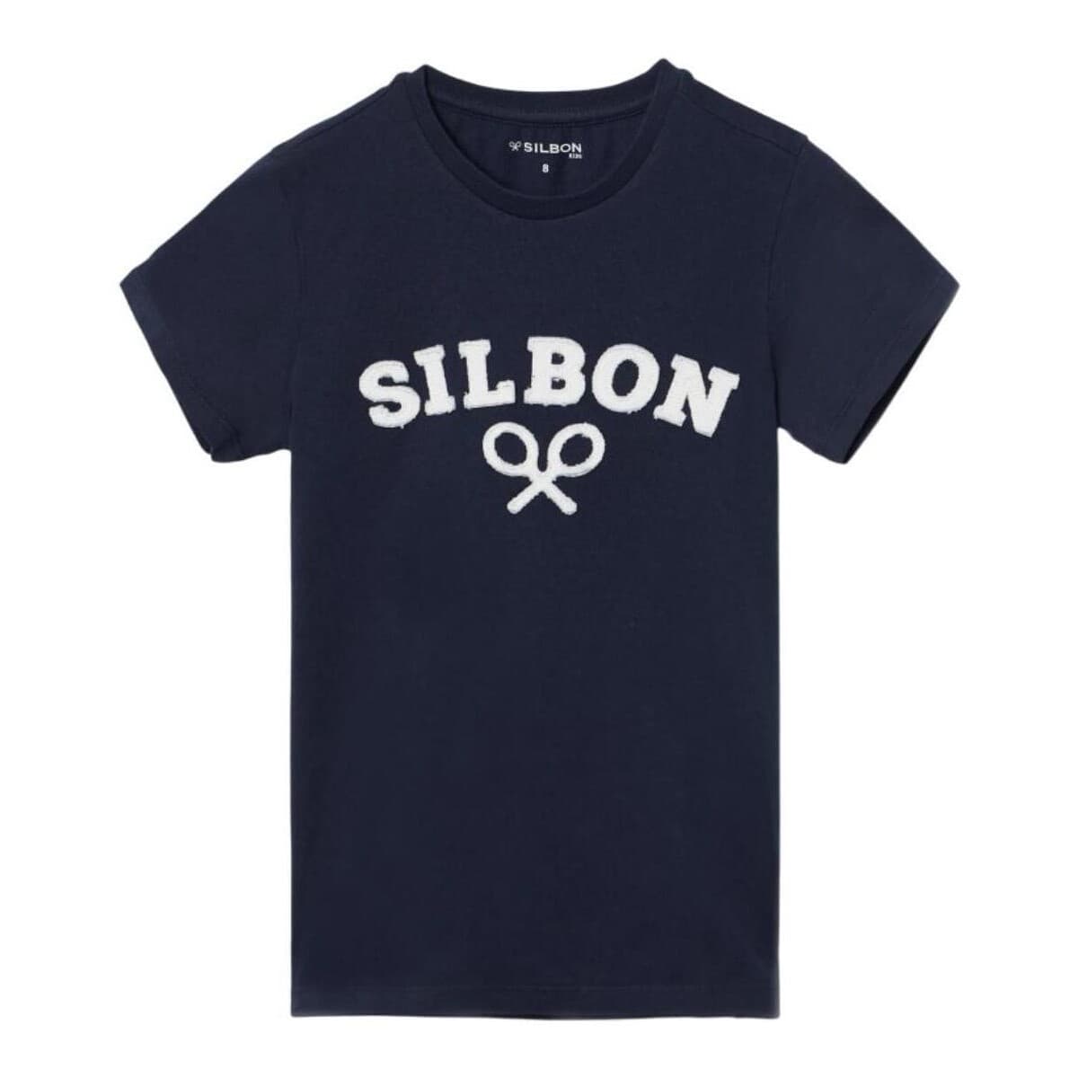 T-shirt με κοντά μανίκια Silbon 124575