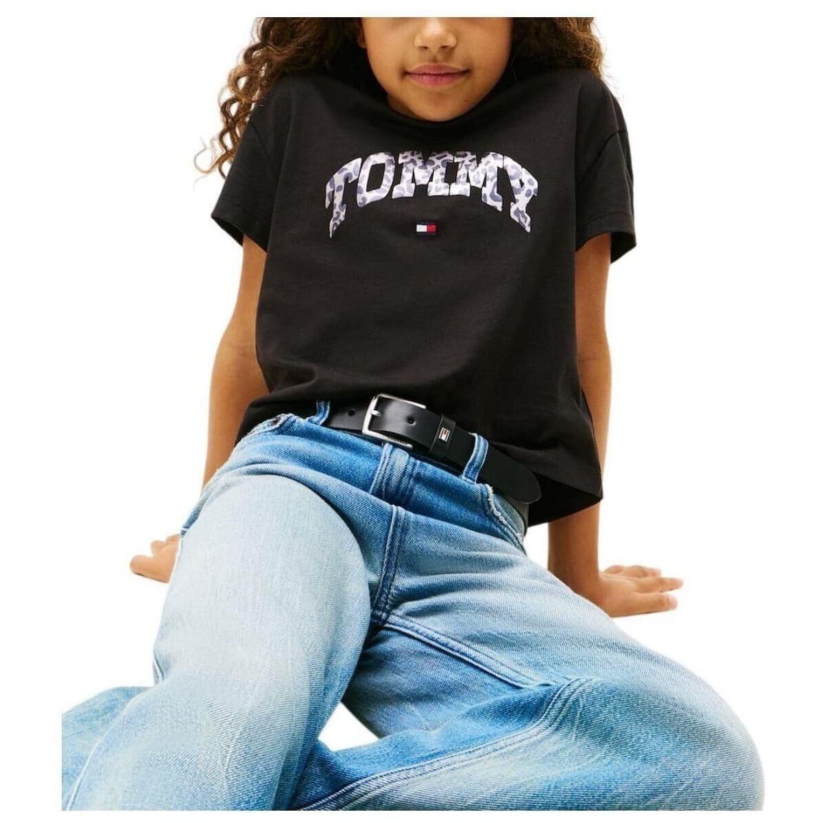 Girls' T-Shirts Tommy Hilfiger Black