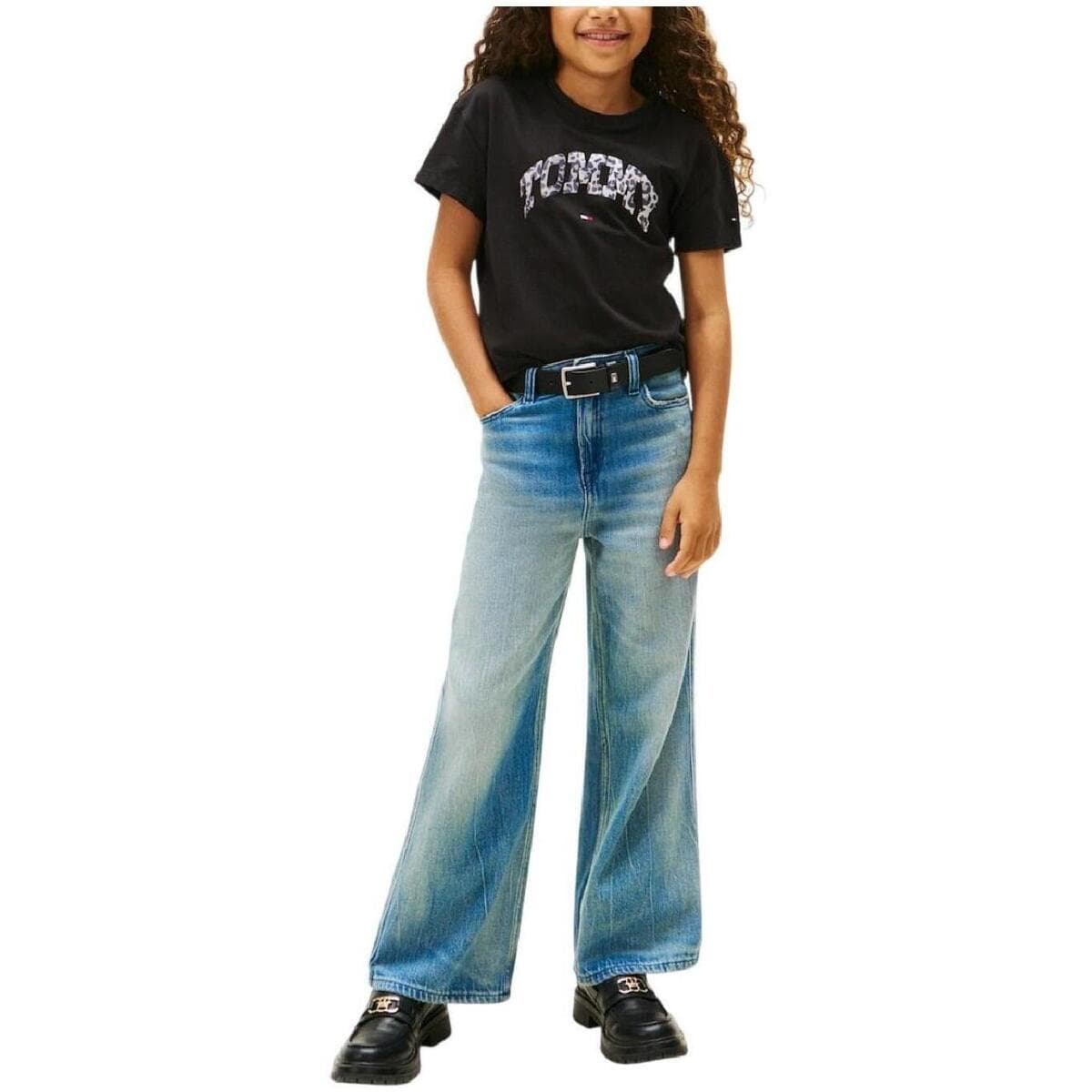 Girls' T-Shirts Tommy Hilfiger Black