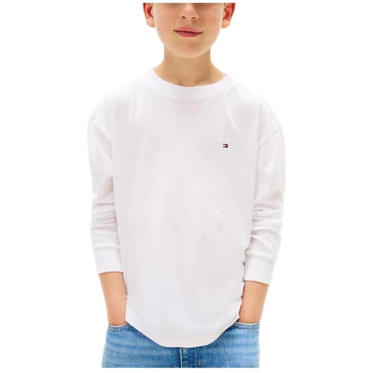 Boys' T-Shirts Tommy Hilfiger White