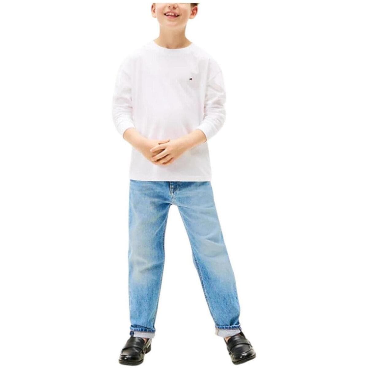 Boys' T-Shirts Tommy Hilfiger White