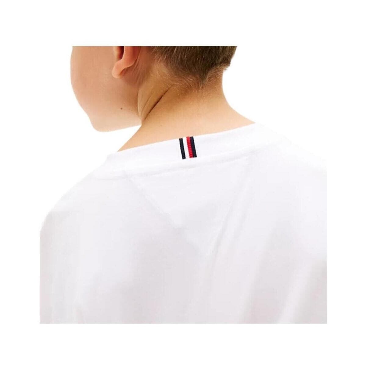 Boys' T-Shirts Tommy Hilfiger White