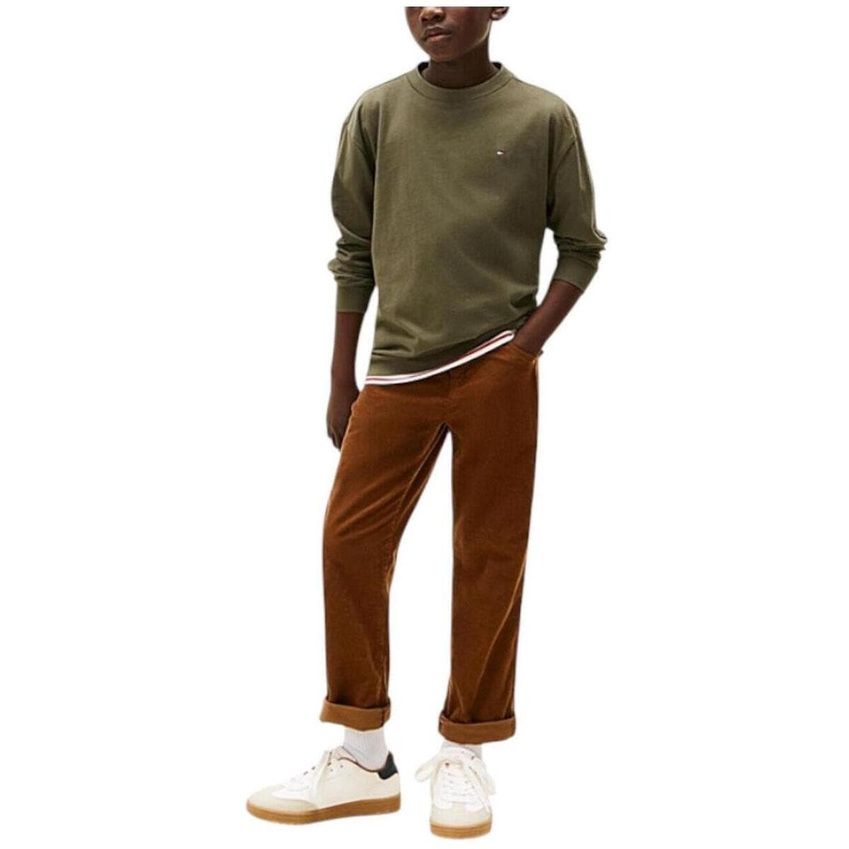 Boys' T-Shirts Tommy Hilfiger Green