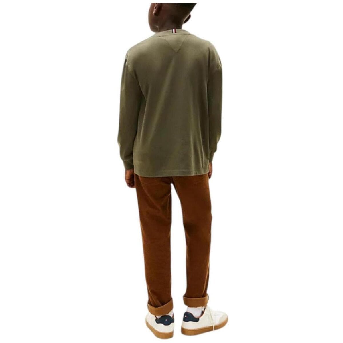 Boys' T-Shirts Tommy Hilfiger Green