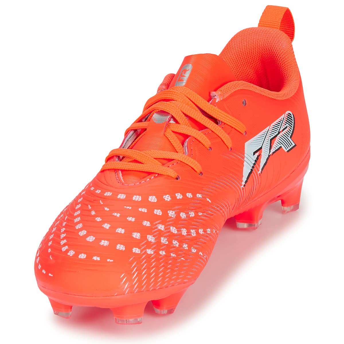 Boys' Football Boots Puma Orange