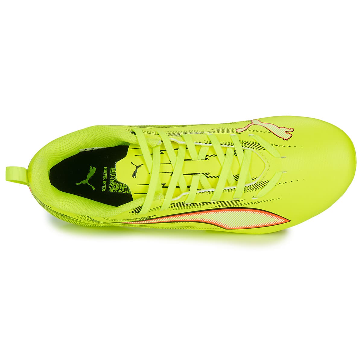 Boys' Football Boots Puma Yellow