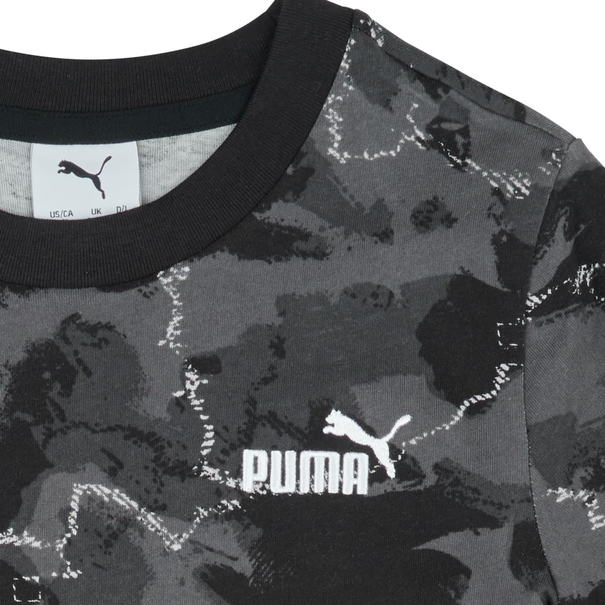 Boys' T-Shirts Puma Black