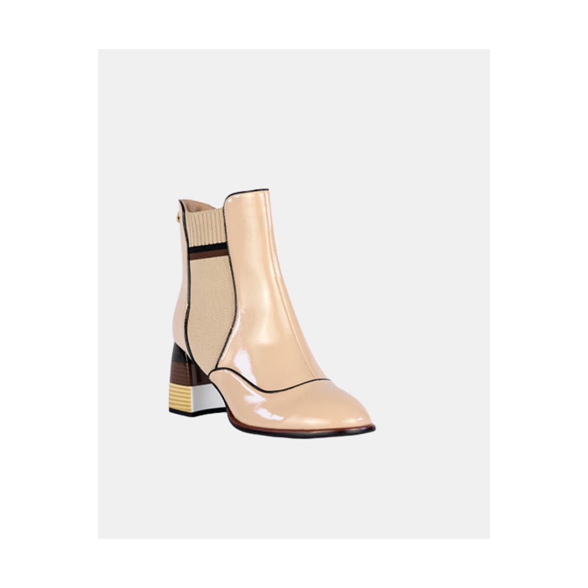 Women's Ankle Boots Rock Away Beige