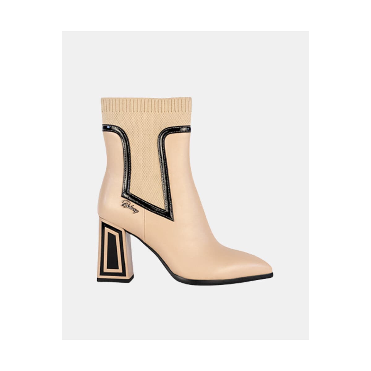 Women's Ankle Boots Rock Away Beige