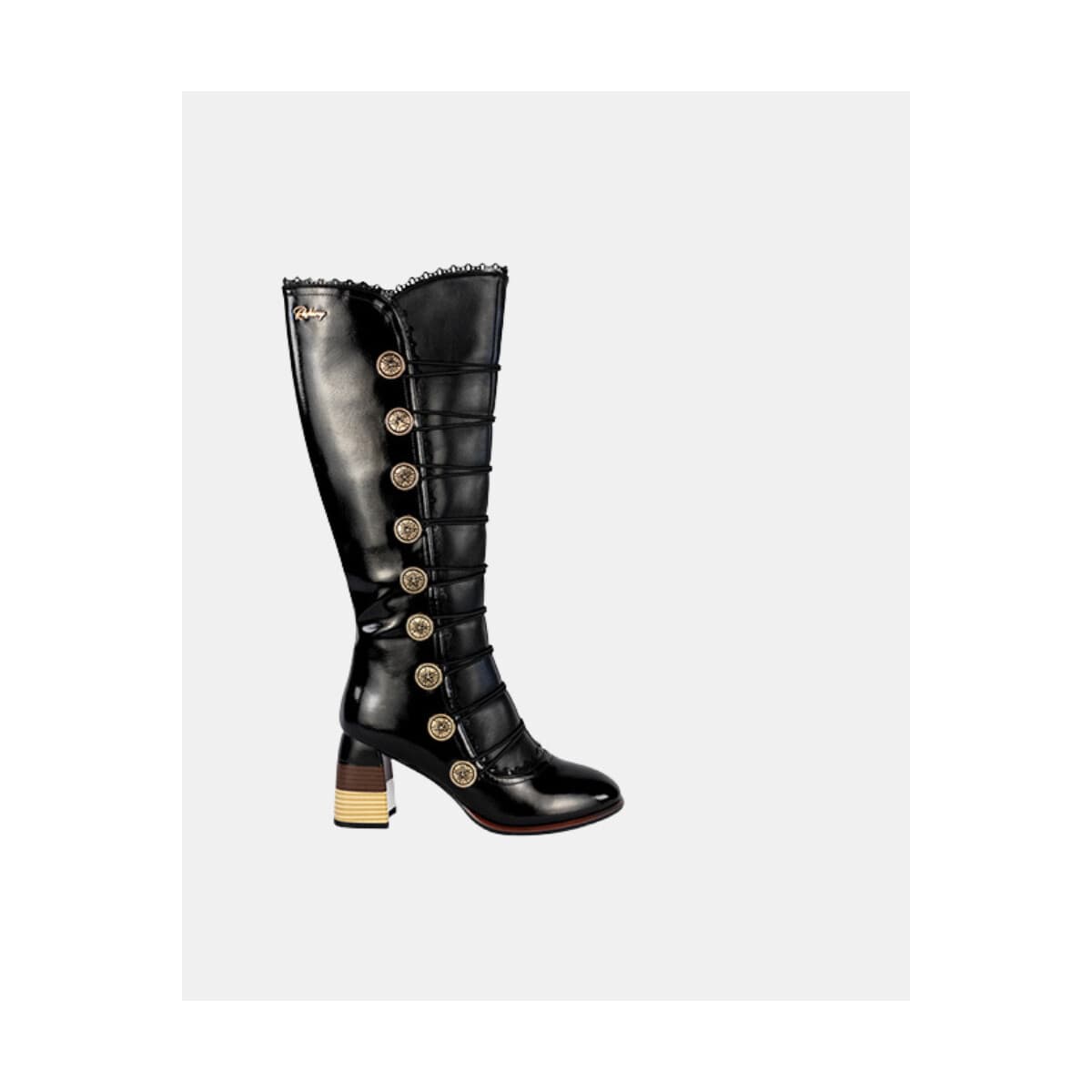 Μπότες με τακούνι Rock Away 84557