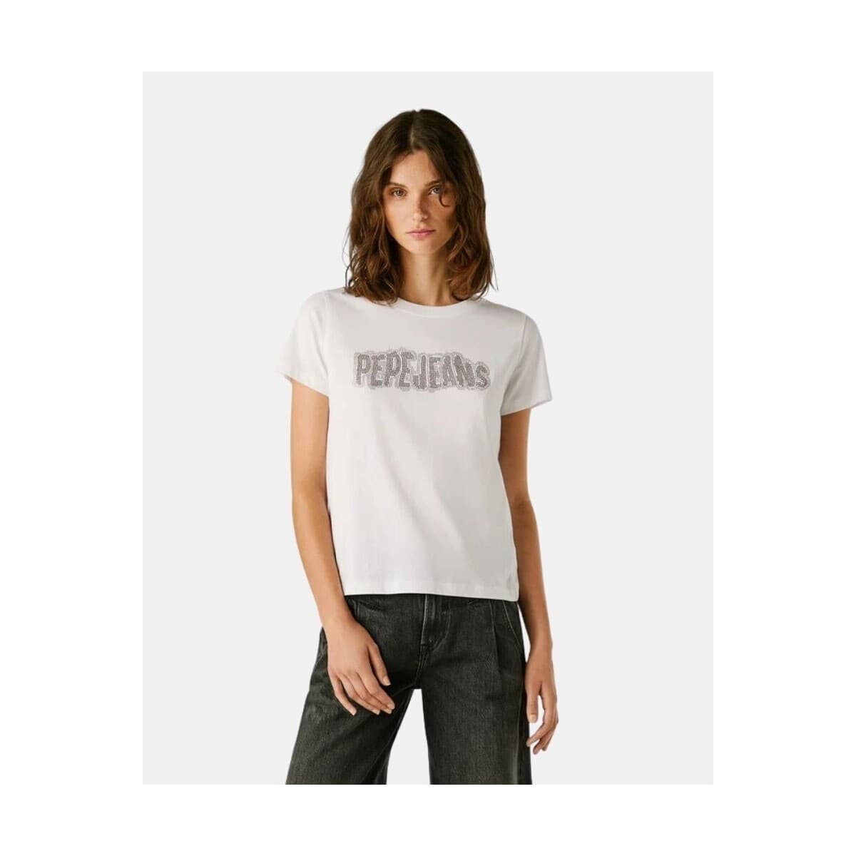 Women's T-Shirts Pepe Jeans White