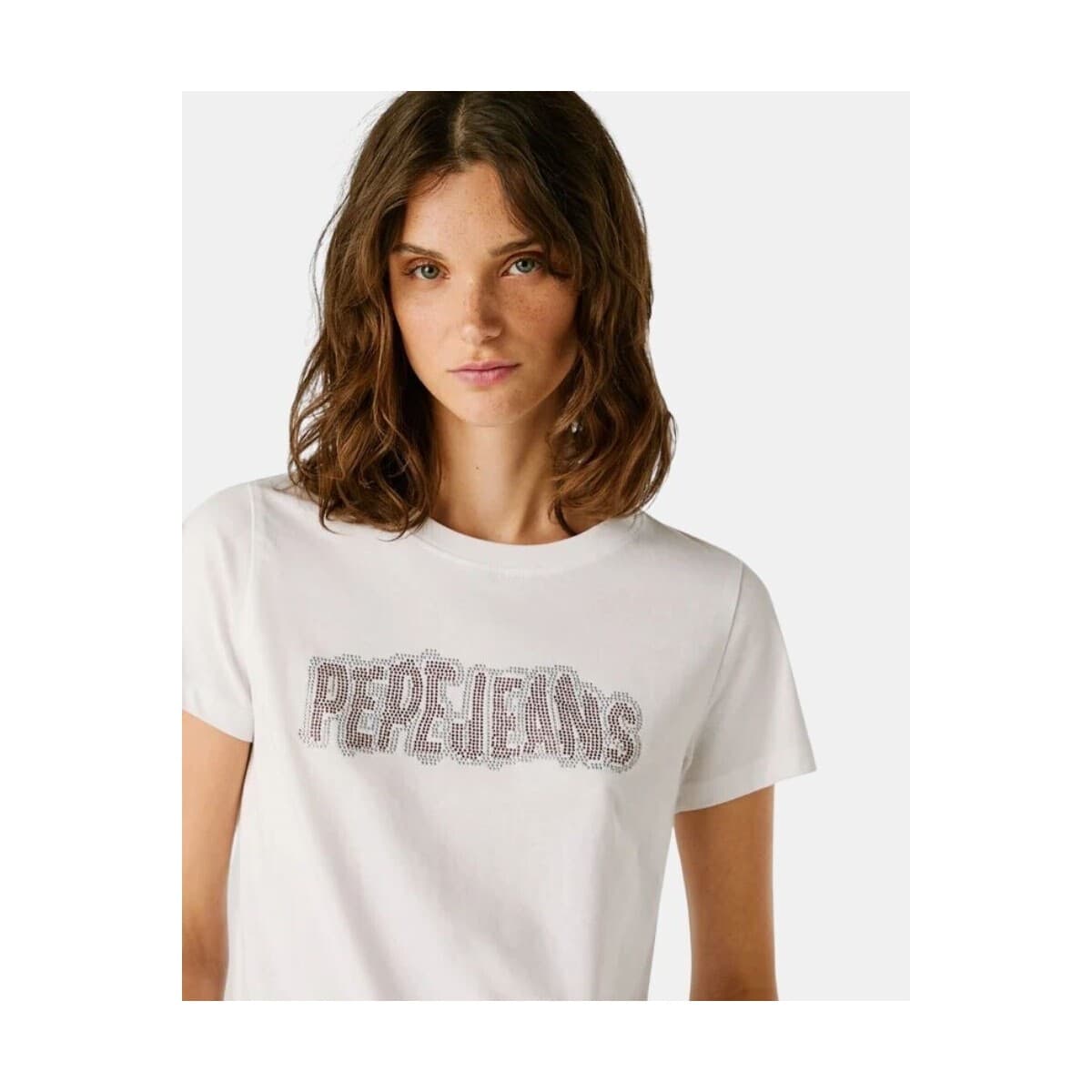 Women's T-Shirts Pepe Jeans White