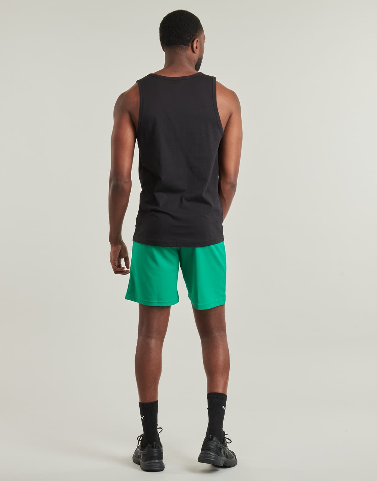 Ανδρικά μπλουζάκια Puma Μαύρο