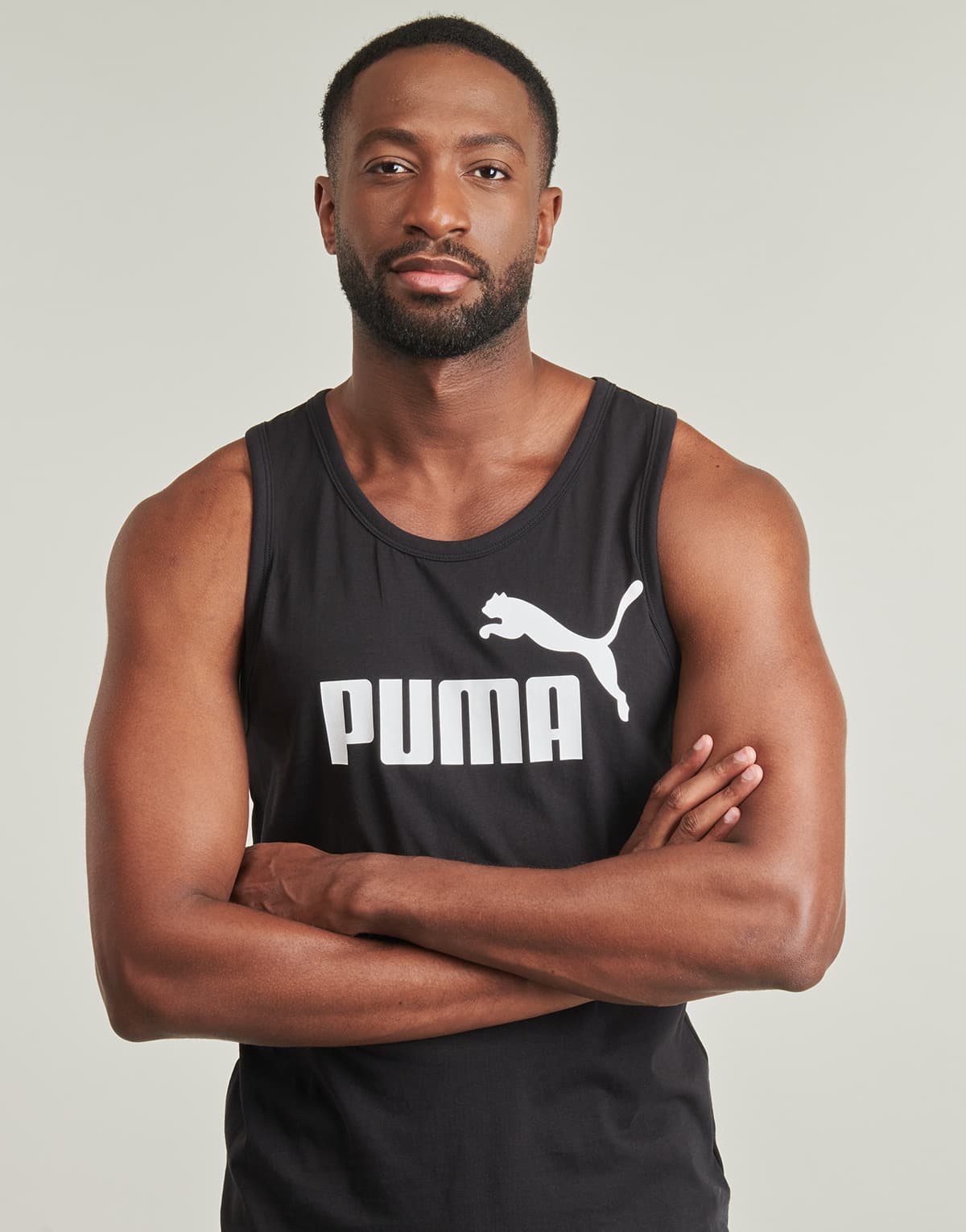Ανδρικά μπλουζάκια Puma Μαύρο