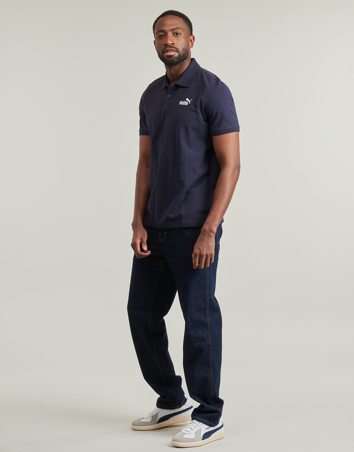 Men's Polo Shirts Puma Blue