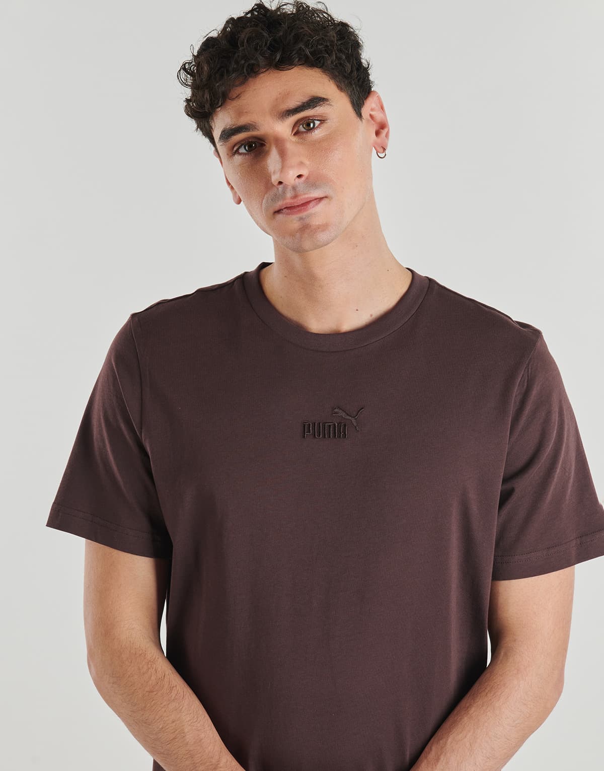 Men's T-Shirts Puma Brown