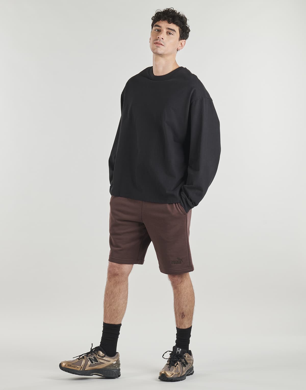 Men's Shorts Puma Brown