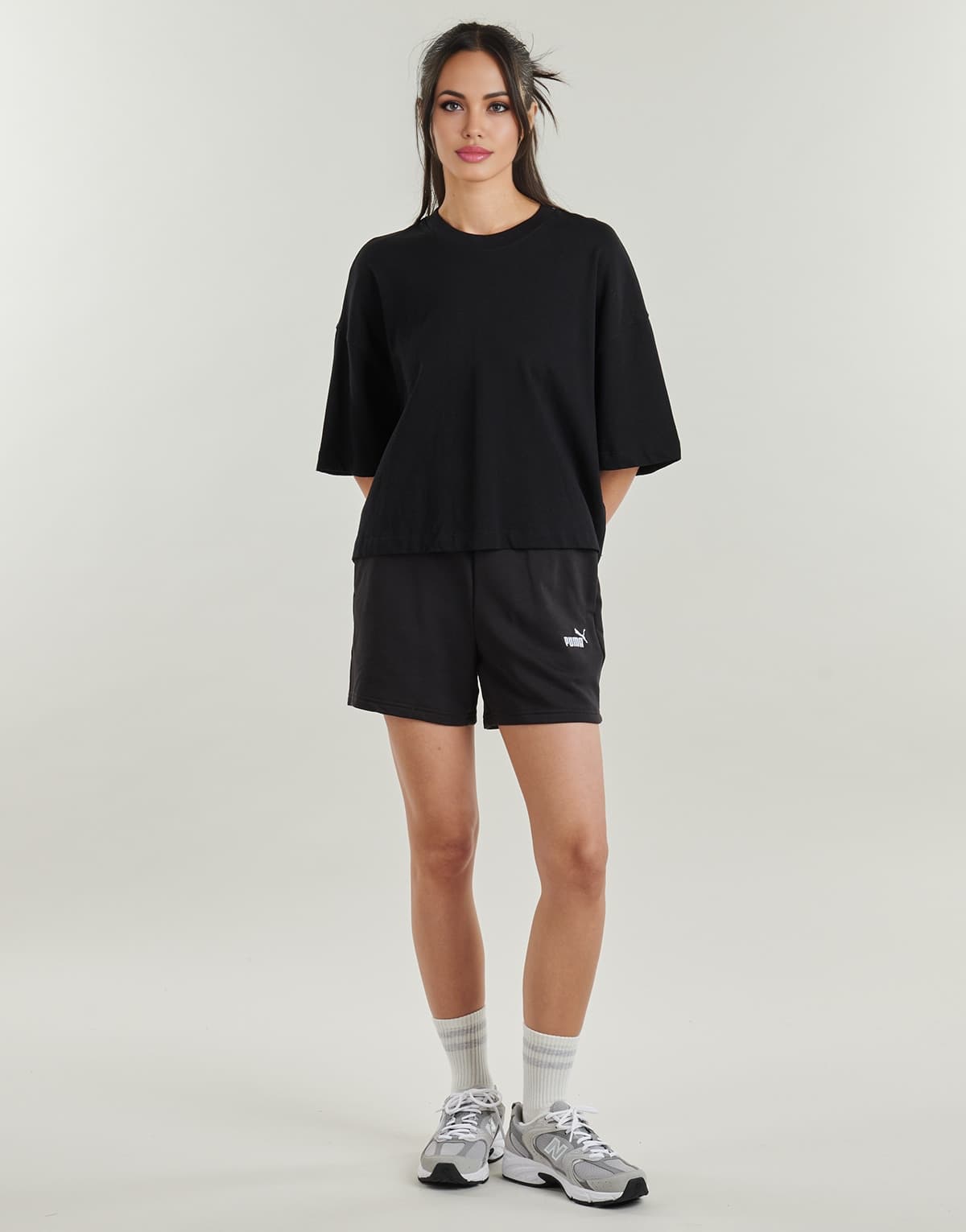 Γυναικεία σορτς Puma Μαύρο