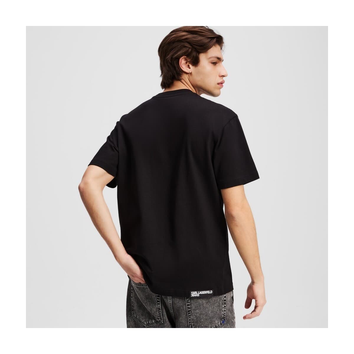 Men's T-Shirts Karl Lagerfeld Black