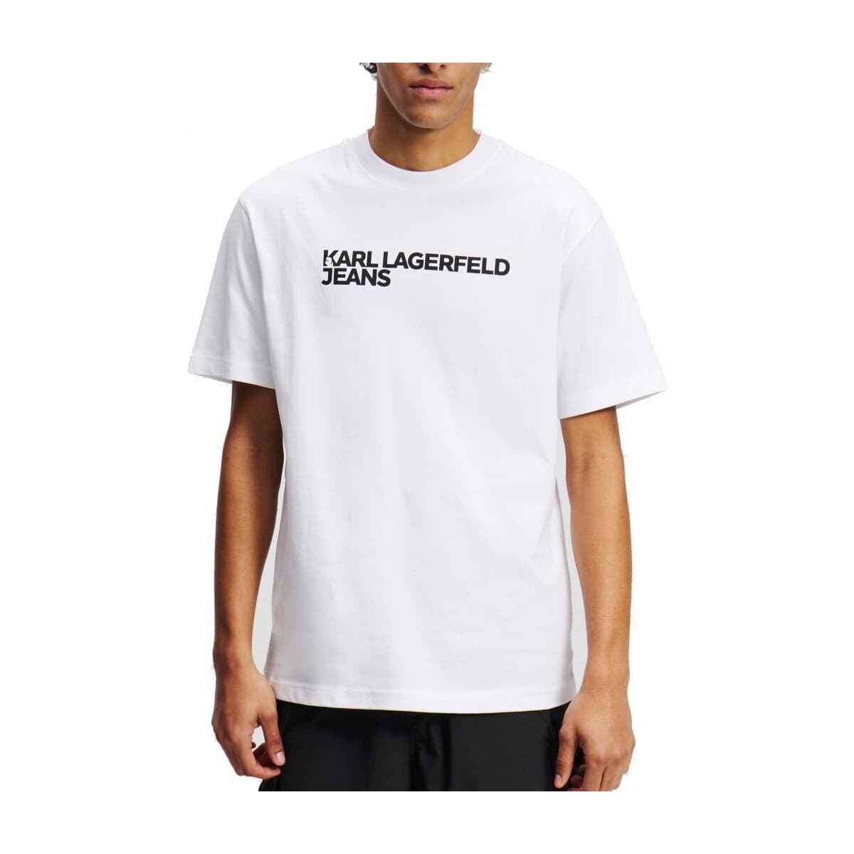 Men's T-Shirts Karl Lagerfeld White