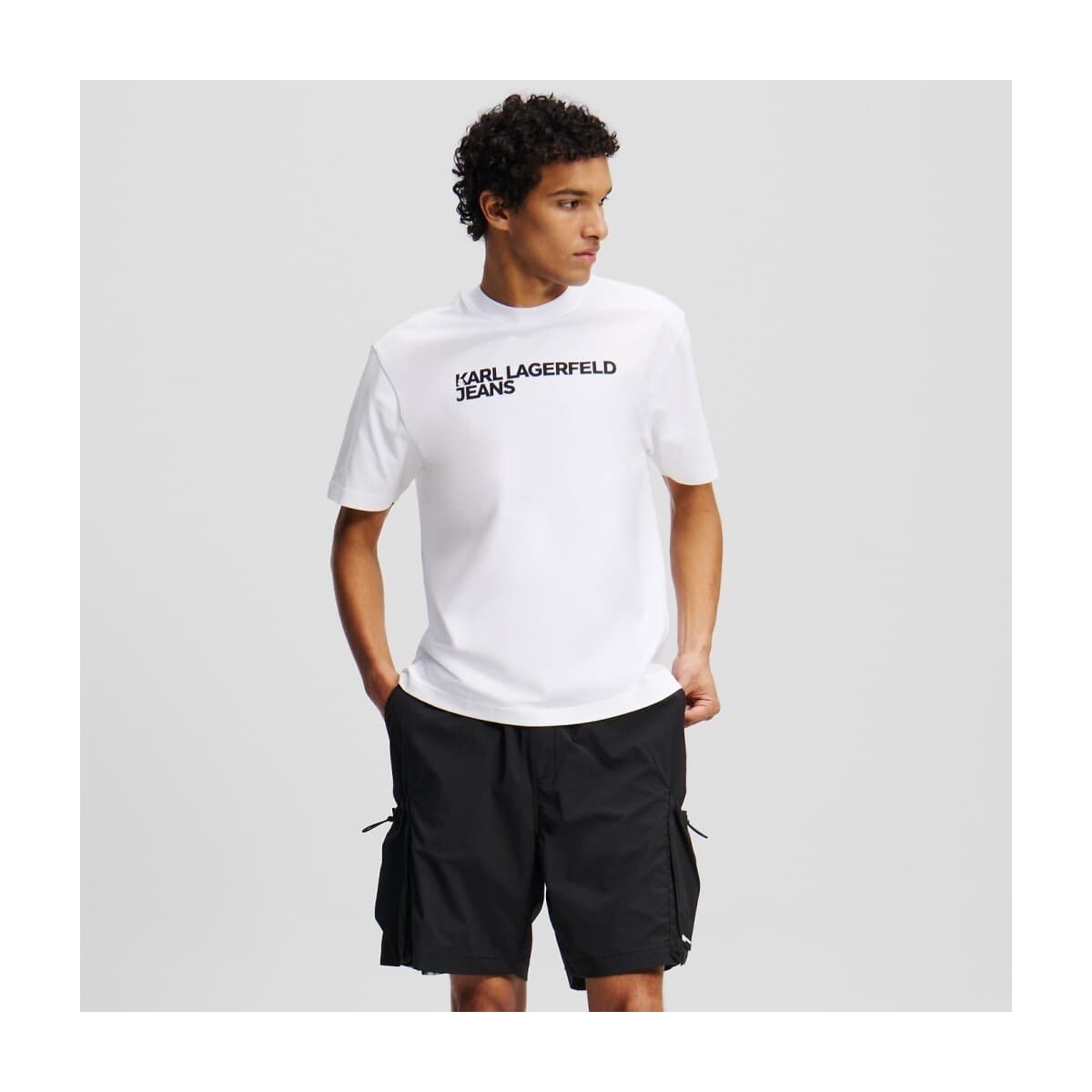 Men's T-Shirts Karl Lagerfeld White