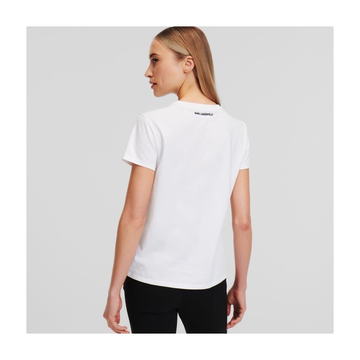 Women's T-Shirts Karl Lagerfeld White