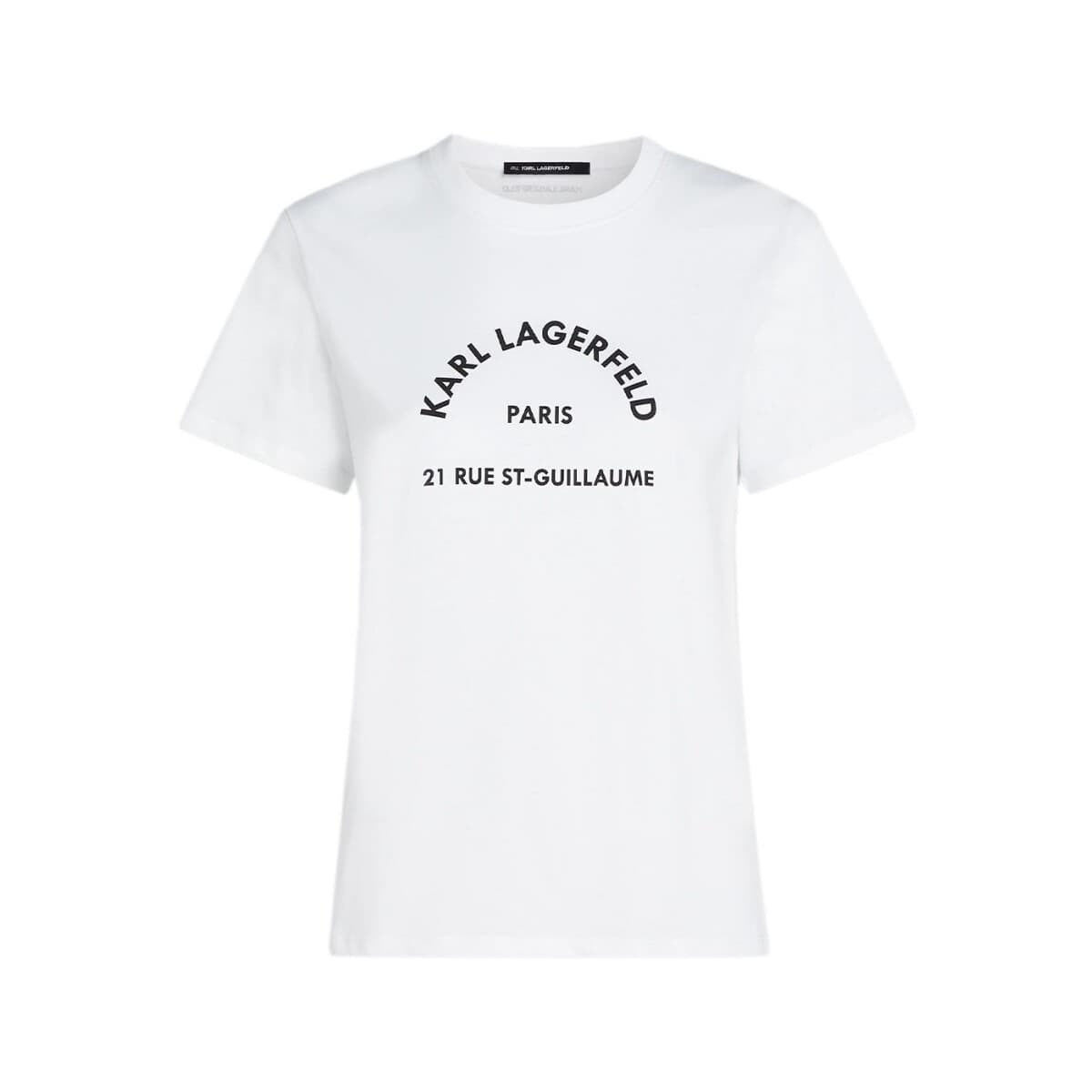 T-shirt με κοντά μανίκια Karl Lagerfeld Camisetas Mujer Modèle Rsg T-shirt