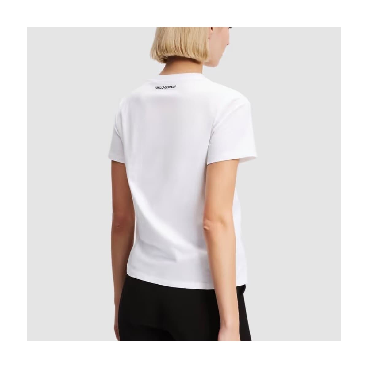 Women's T-Shirts Karl Lagerfeld White