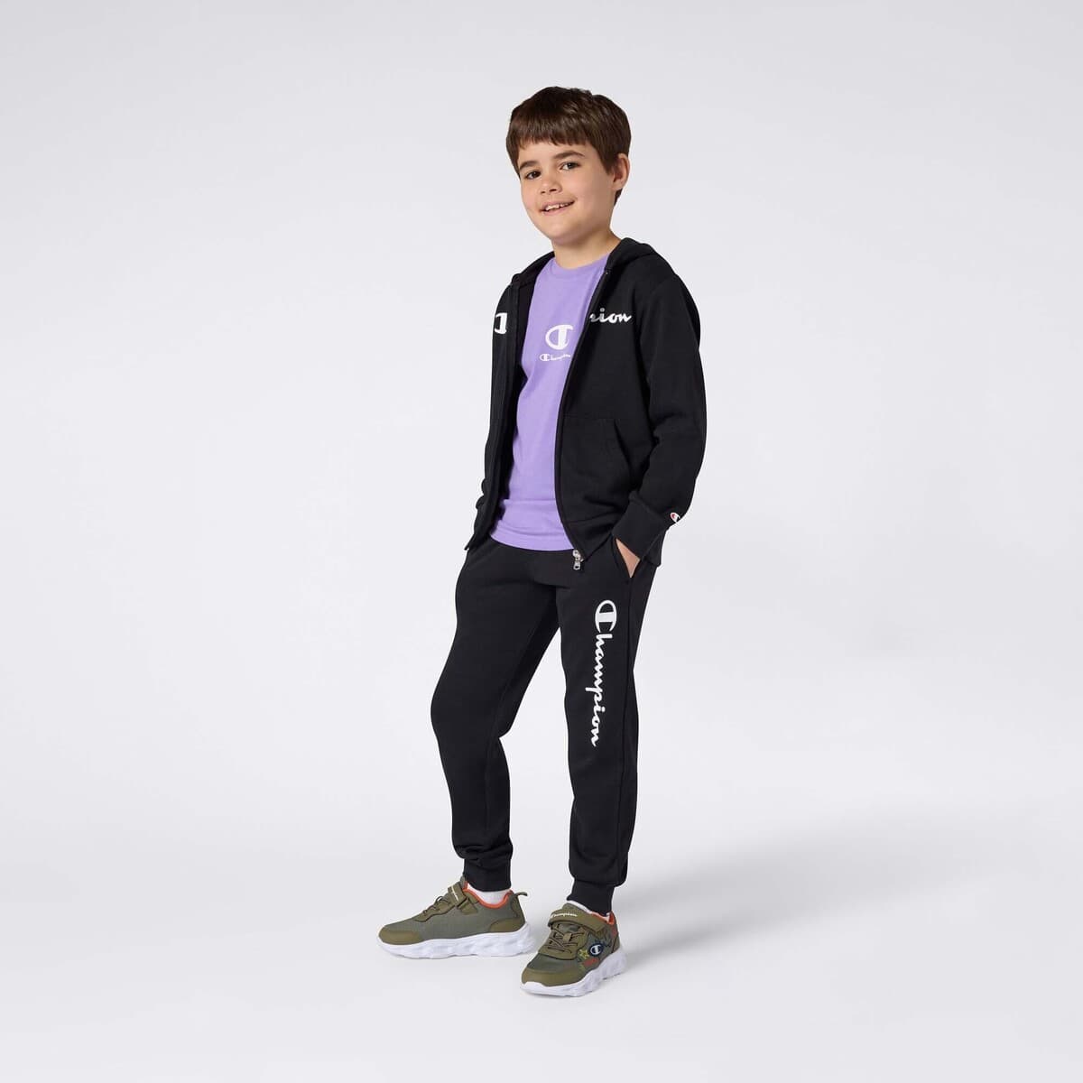 Boys' Hoodies & Sweatshirts Champion Black