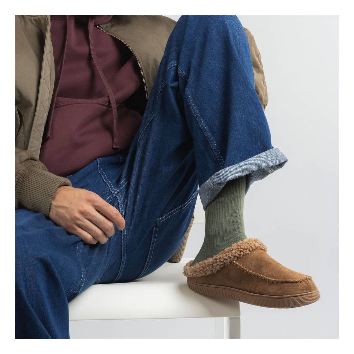 Men's House Slippers Xti Brown