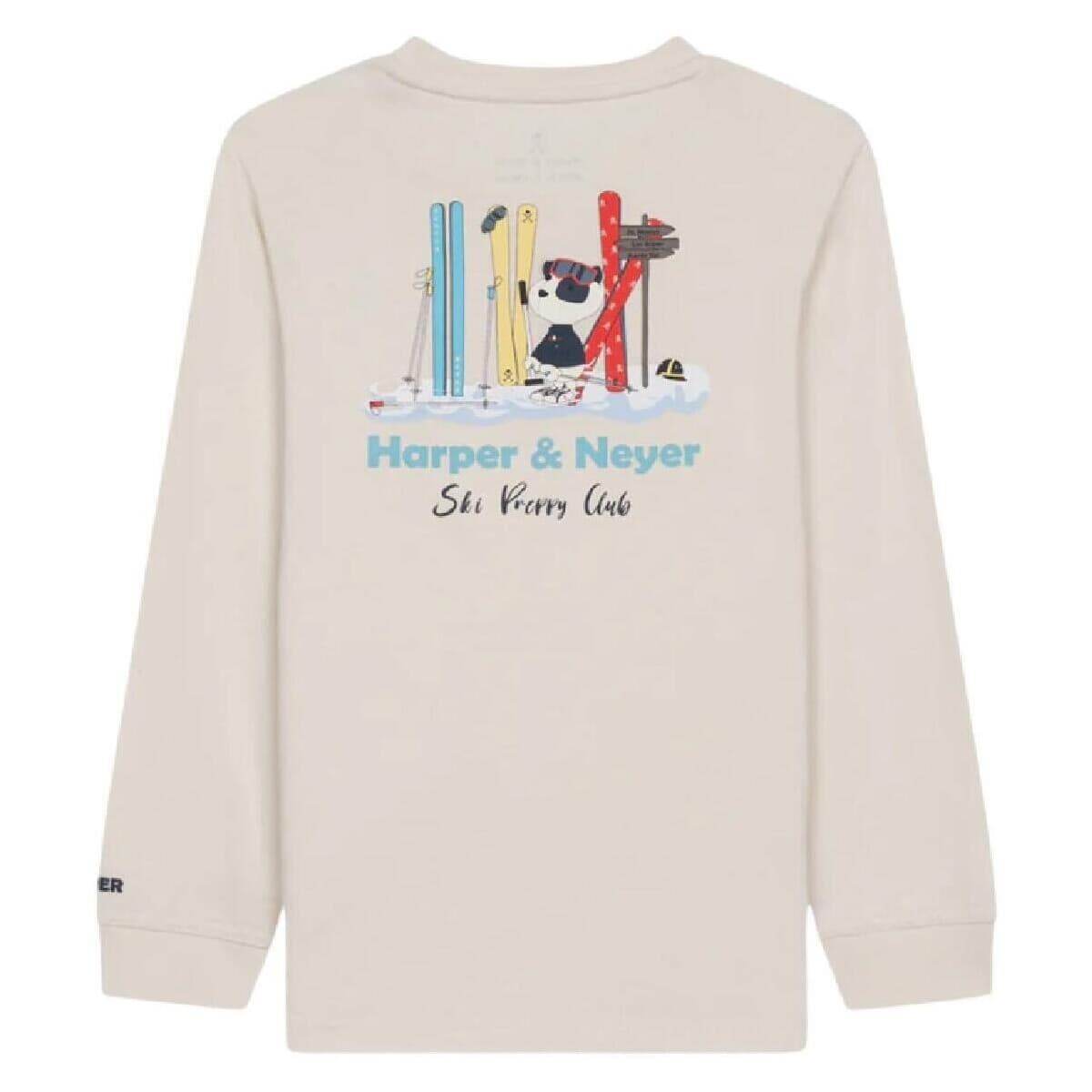 Boys' T-Shirts Harper And Neyer White
