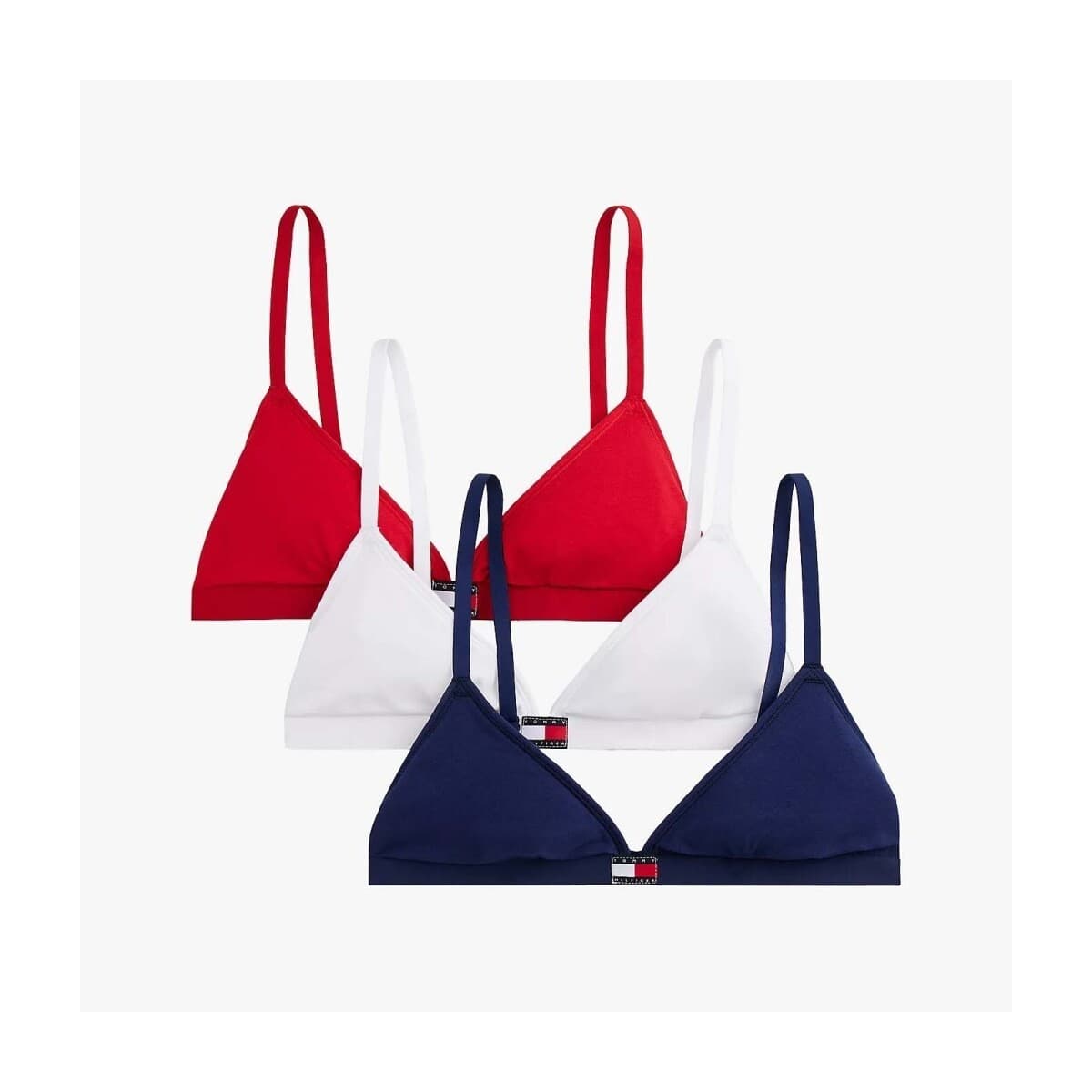 Με πλήρη κάλυψη και στήριξη Tommy Hilfiger Ropa Interior Mujer Modèle 3 Pack Triangle