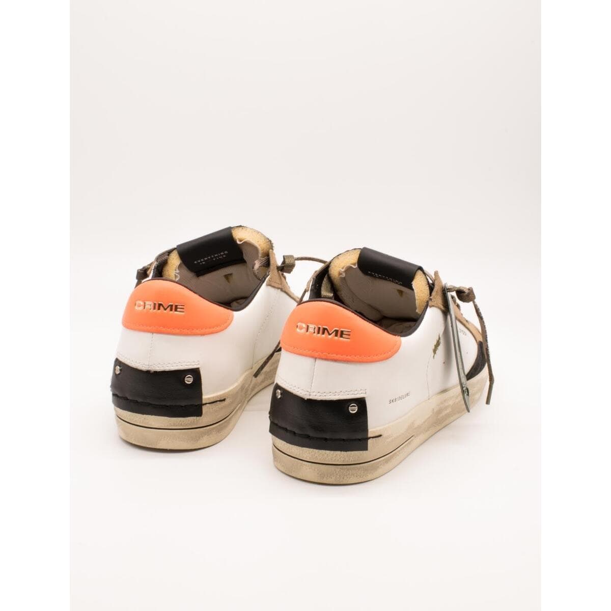 Men's Sneakers Crime London White