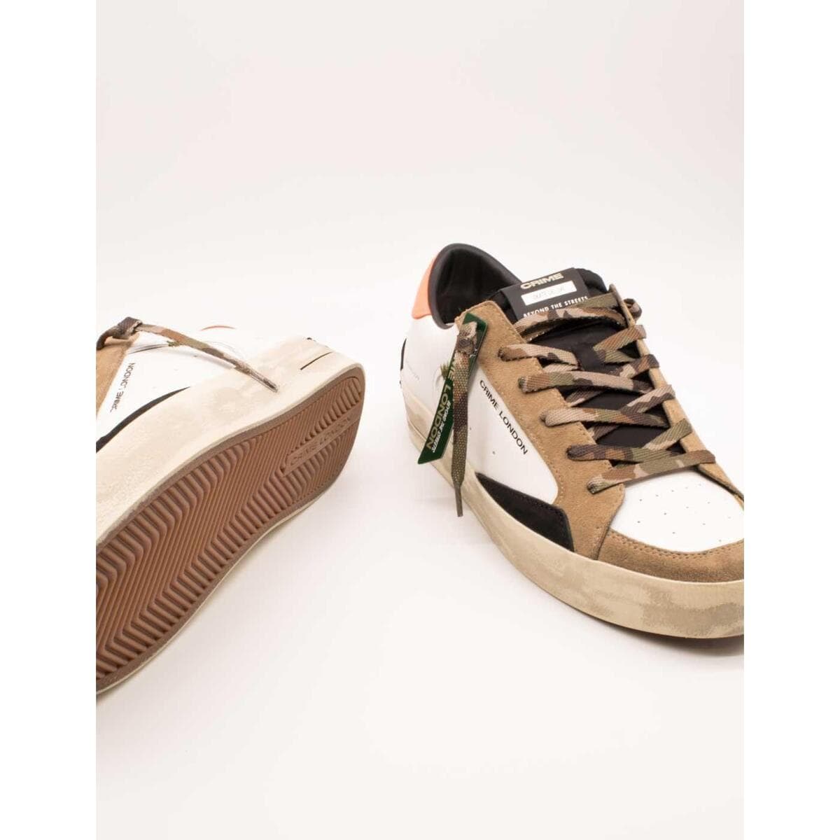 Men's Sneakers Crime London White